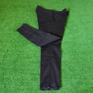 Simply Emma Plus Size 2X High Rise Skinny Leg Black Elastic Waist Pull-On Pants